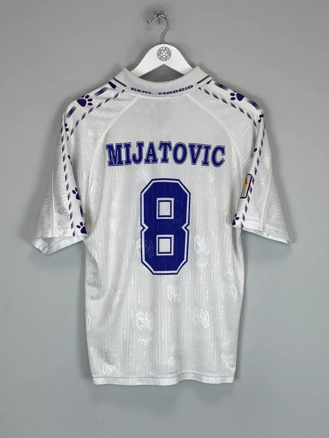 1994/96 REAL MADRID MIJATOVIC #8 HOME SHIRT (S/M) KELME | Cult Kits