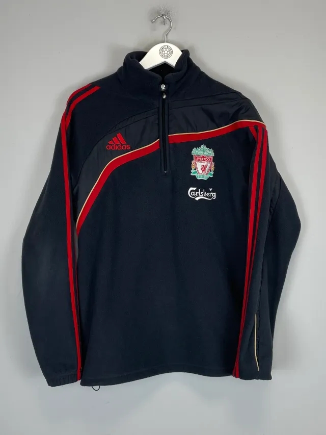 2009/10 LIVERPOOL 1/4 ZIP FLEECE (M) ADIDAS | Cult Kits