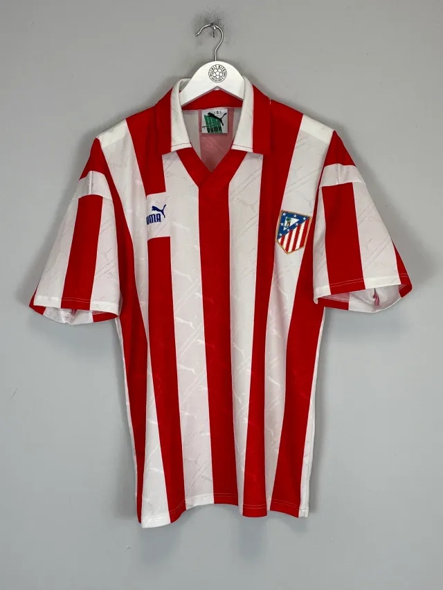 1992/93 ATLETICO MADRID HOME SHIRT (S) PUMA | Cult Kits
