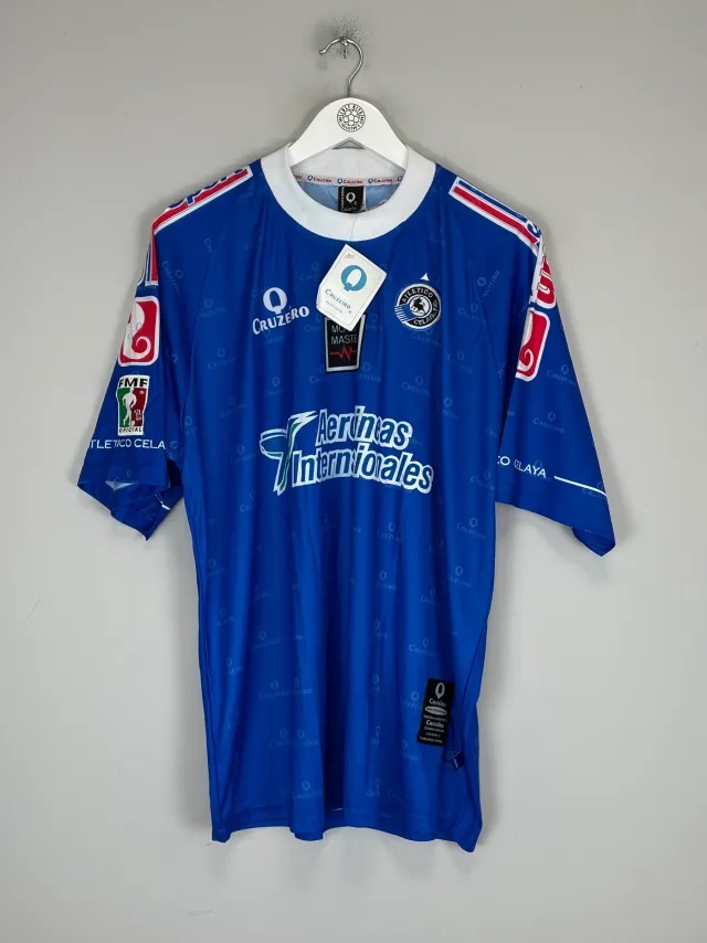 2002/03 ATLETICA CELAYA *BNWT* TRAINING SHIRT (L) CRUZEIRO | Cult Kits