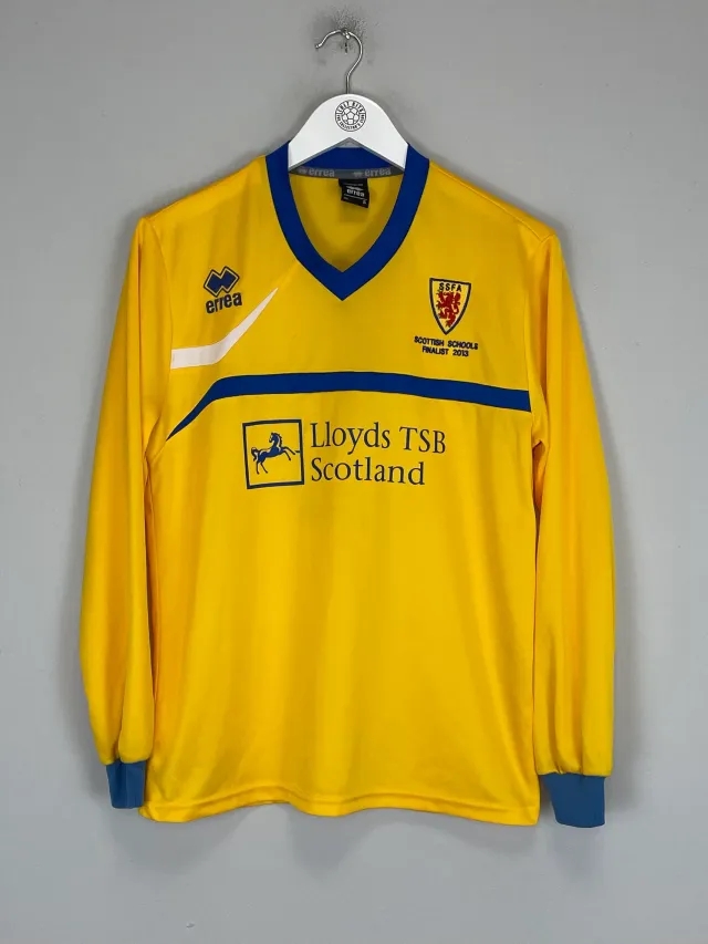 2013 SCOTLAND SCHOOL FINALIST #9 L/S SHIRT (S) ERREA | Cult Kits