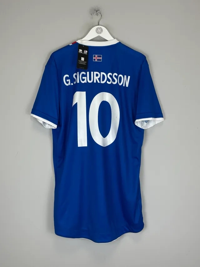 2016/17 ICELAND SIGURDSSON #10 *BNWT* HOME SHIRT (XXL) ERREA | Cult Kits