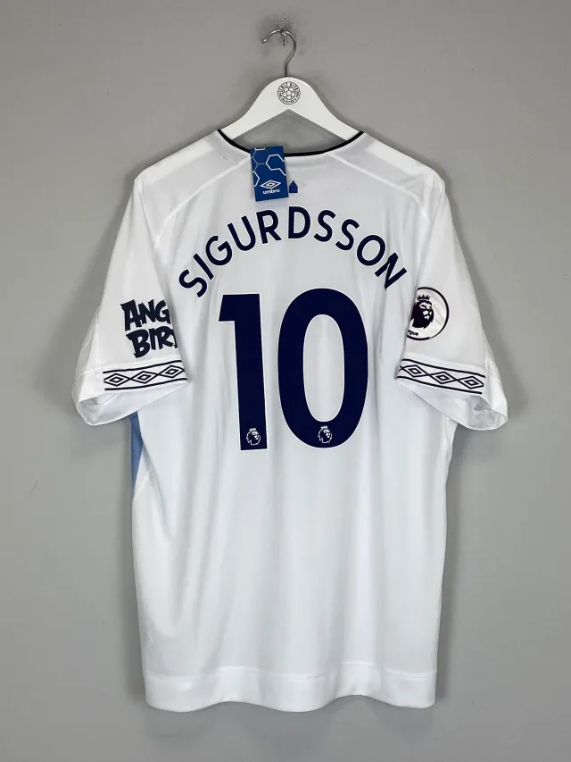 2018/19 EVERTON SIGURDSSON #10 *BNWT* THIRD SHIRT (XXL) UMBRO | Cult Kits
