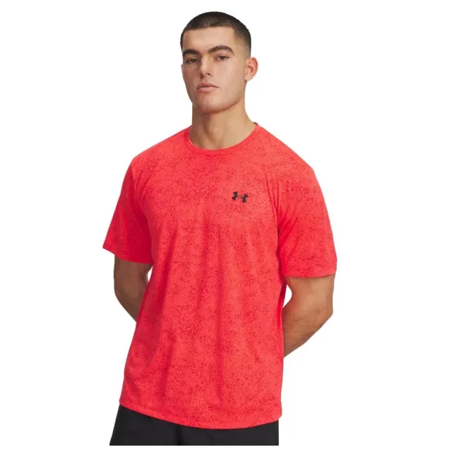 Under Armour  Tech™ Men's Short Sleeve Racer Red / Black L