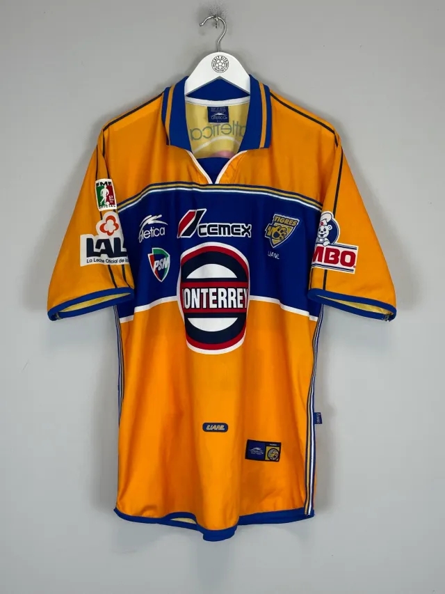 2000/01 TIGRES HOME SHIRT (L) ATLETICA | Cult Kits