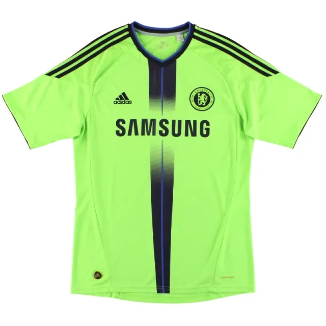 2010-11 Chelsea adidas Third Shirt *Mint* S - Chelsea / Mint / Small