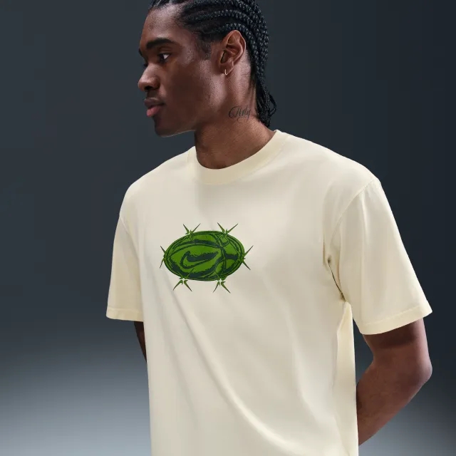 Nike Men's Max90 T-Shirt - White - Cotton