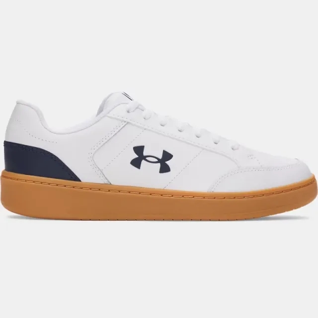 Under Armour  Official Men's Shoes White / Gum Rubber / Washed Navy 9