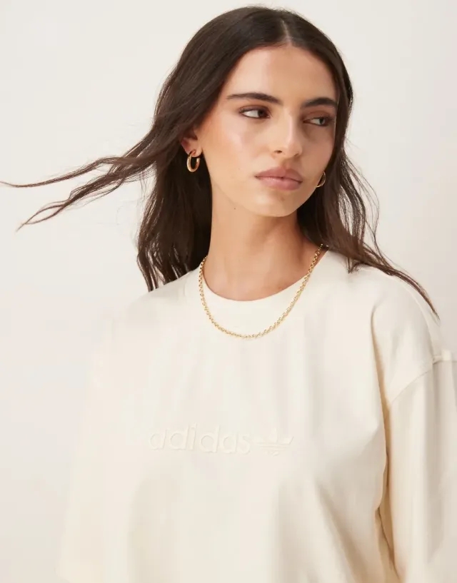 Adidas Originals Essentials Linear Oversized Short Sleeve T-shirt