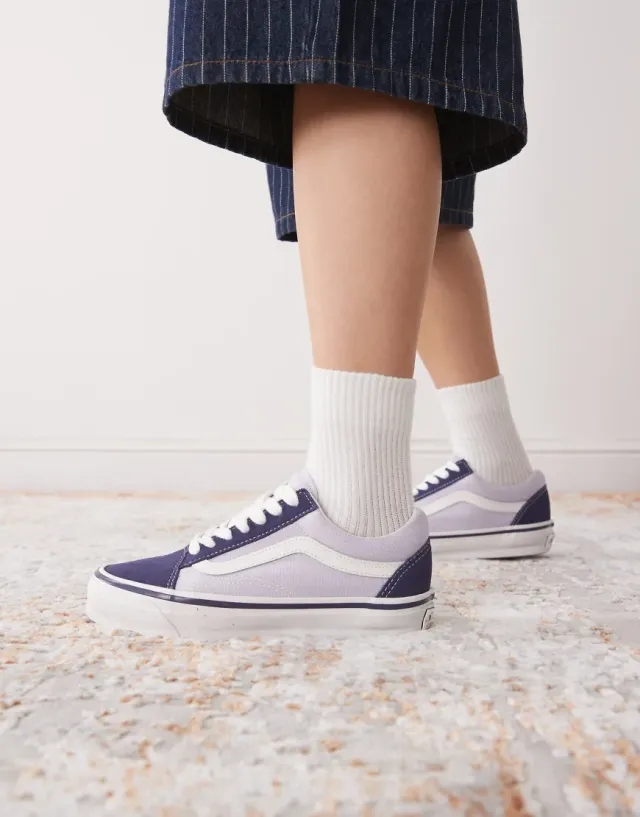 Vans Premium Old Skool In Purple/Purple