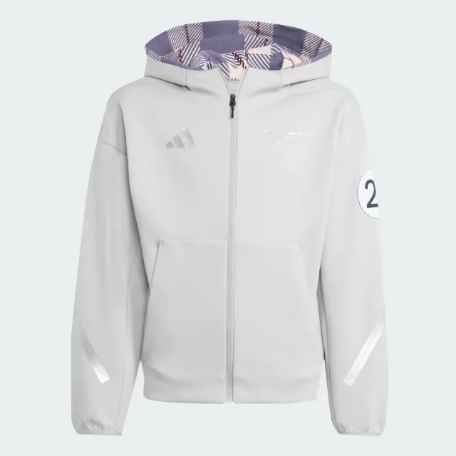 adidas Mercedes - AMG Petronas Formula One Team Silver Arrows Full-Zip Hood Kids