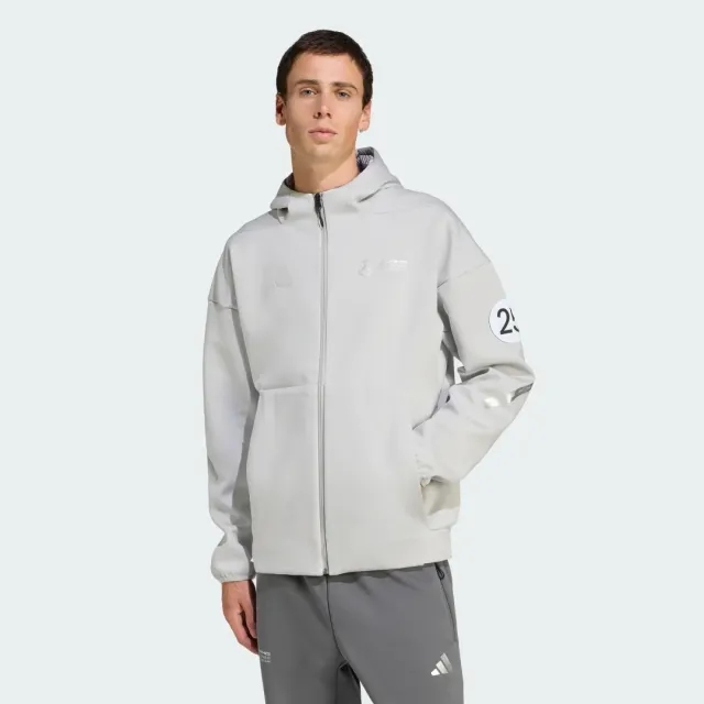 adidas Mercedes - AMG Petronas Formula One Team Silver Arrows Full-Zip Hood