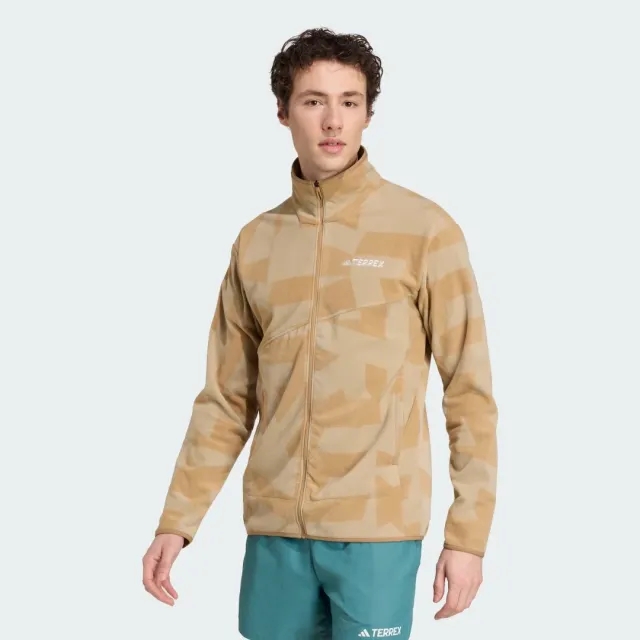 adidas Terrex Multi Printed Full-Zip Fleece Jacket