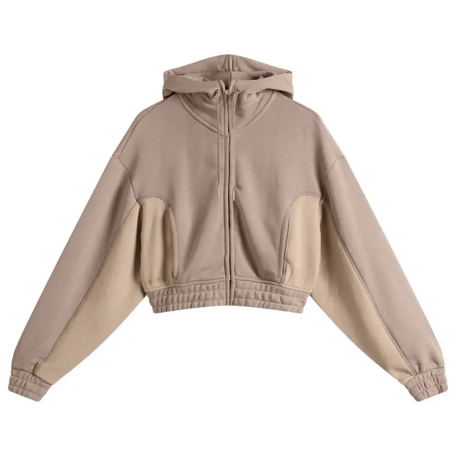 ON Women's x FKA Twigs Club Cropped Hoodie Cinder/Desert