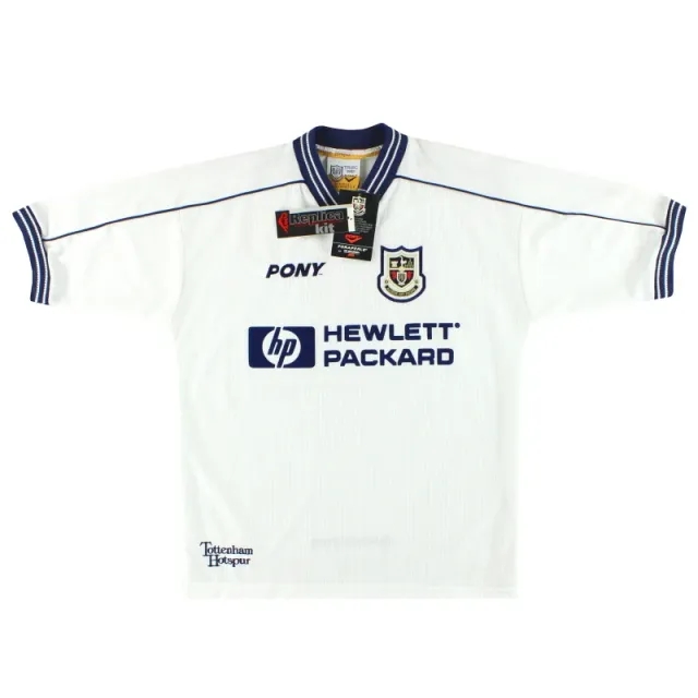 1997-99 Tottenham Pony Home Shirt *w/tags* S - Tottenham Hotspur / w/tags / Small