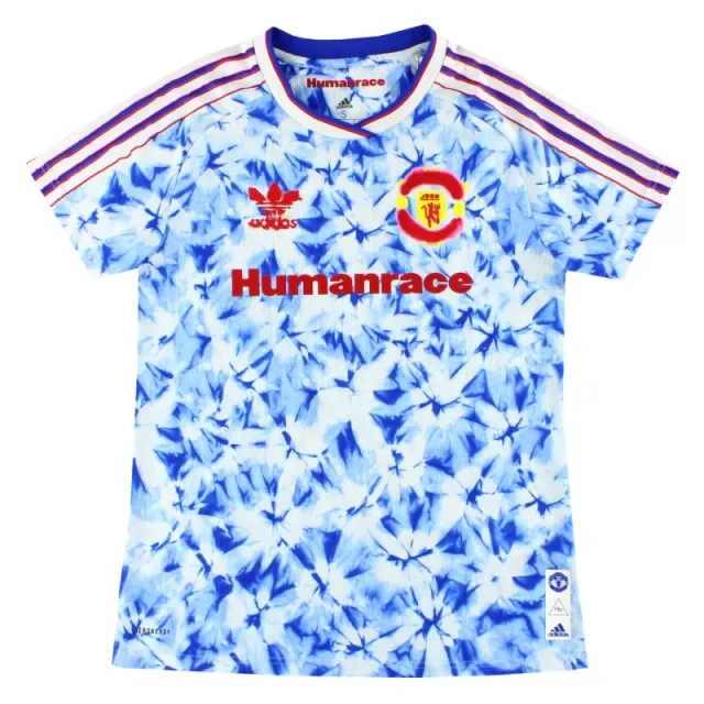 2020-21 Manchester United adidas Women's Human Race Shirt *Mint* S - Manchester United / Mint / Small