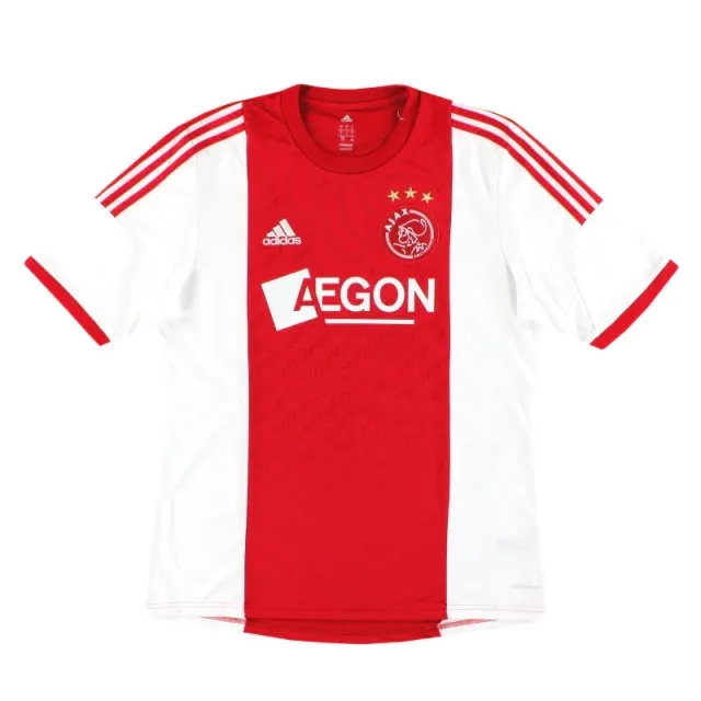 2013-14 Ajax adidas Home Shirt *Mint* L - Ajax / Mint / Large