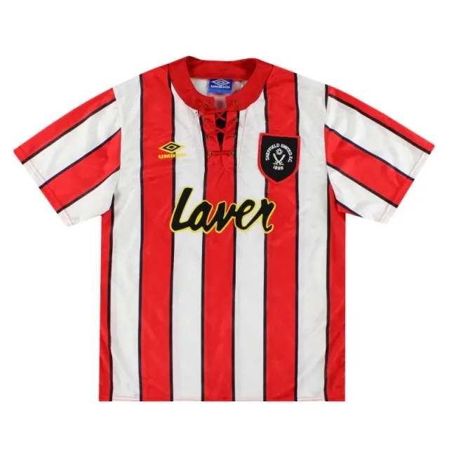1992-94 Sheffield United Umbro Home Shirt *As New* L - Sheffield United / As New / Large