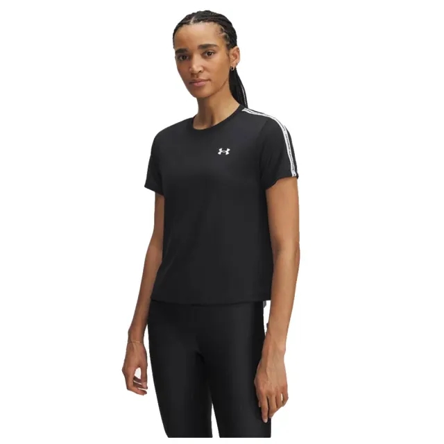 Under Armour  Tech™ Wordmark Tape Women's Short Sleeve Black / White / White M