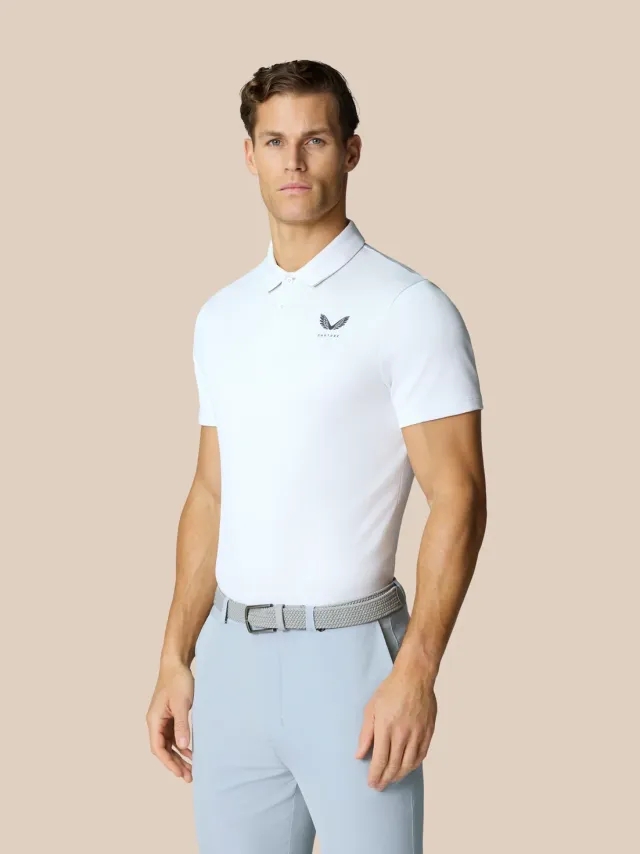 Castore Pinnacle Polo - White