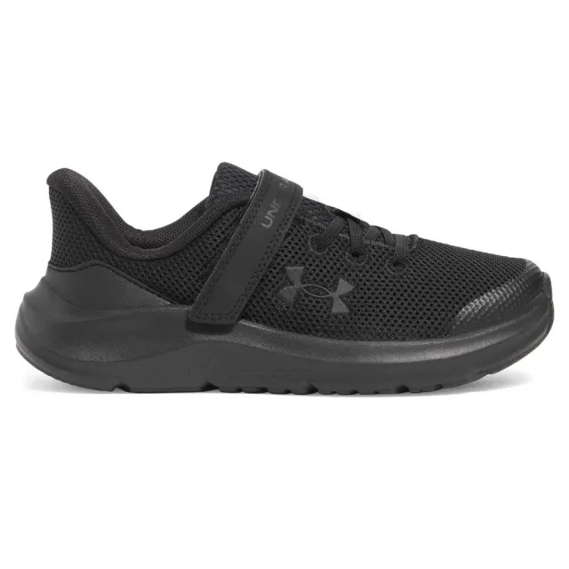 Under Armour  Pursuit 4 AC Boys' Pre-School Running Shoes Black / Black / Black 11