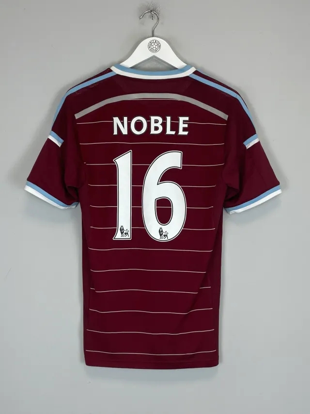 2014/15 WEST HAM NOBLE #16 HOME SHIRT (M) ADIDAS | Cult Kits