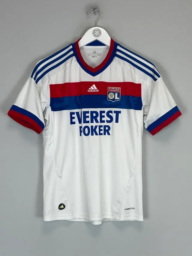 2011/12 LYON HOME SHIRT (XS) ADIDAS | Cult Kits