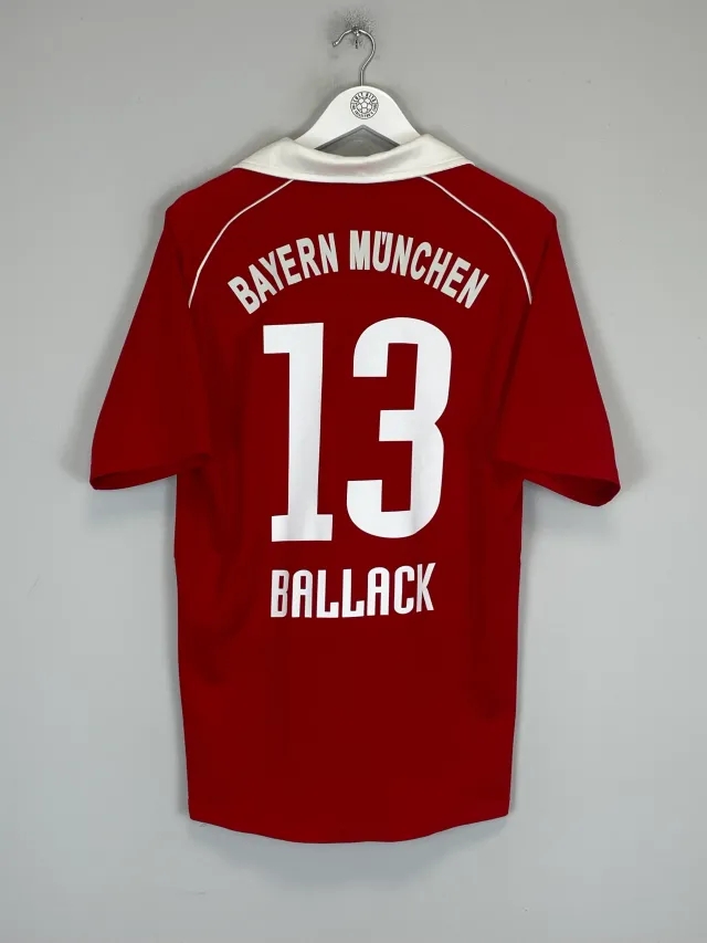 2005/06 BAYERN MUNICH BALLACK #13 HOME SHIRT (M) ADIDAS | Cult Kits