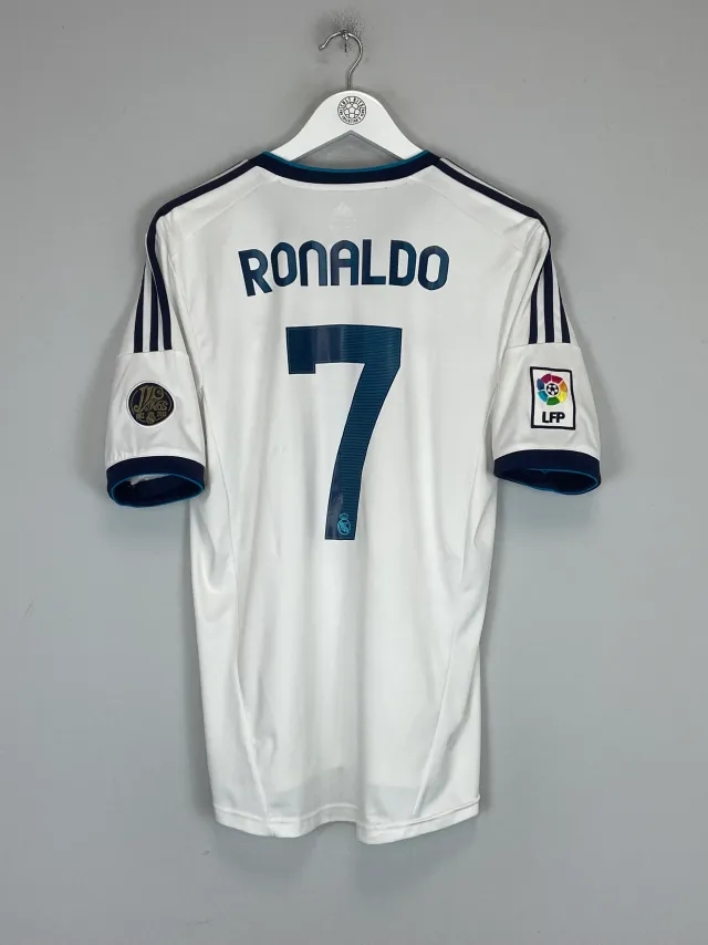 2012/13 REAL MADRID RONALDO #7 HOME SHIRT (M) ADIDAS | Cult Kits