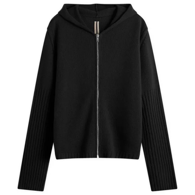 Rick Owens Men's Knit Zip Through Black