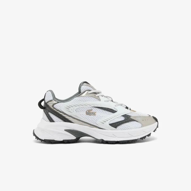 Lacoste Men’s L003 Neo Shot Sneakers - White / Silver