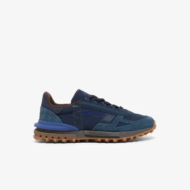 Lacoste Men's Elite Active Sneakers - Navy / Brown