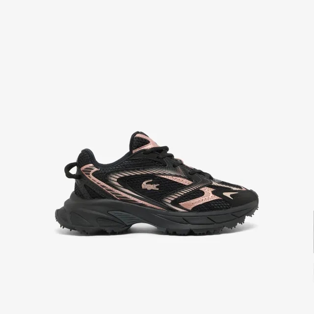 Lacoste Women’s L003 Neo Shot Sneakers - Black / Pink
