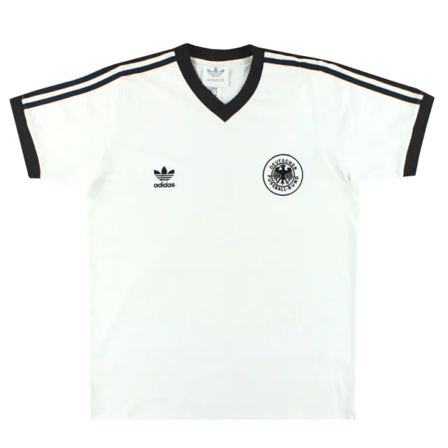 1996-98 Germany adidas Heritage Tee L - Germany / Excellent / Large