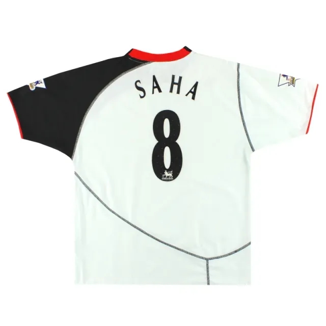 2003-05 Fulham Puma Home Shirt Saha #8 L - Fulham / Excellent / Large