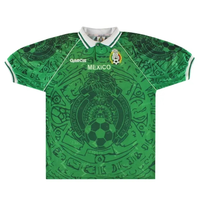 1999 Mexico Garcis Home Shirt L - Mexico / Very Good / Large