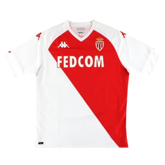 2020-21 Monaco Kappa Home Shirt XXL - Monaco / Excellent / XXL