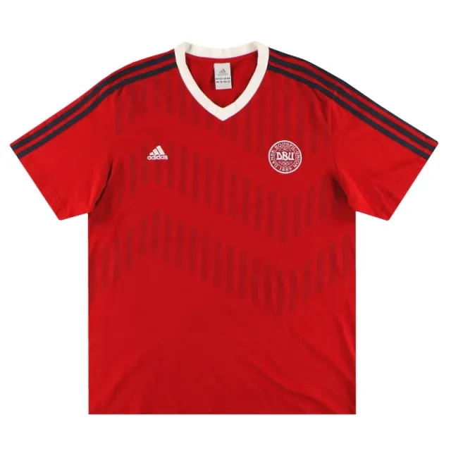 2012-13 Denmark adidas Leisure Tee *Mint* XL - Denmark / Mint / XL