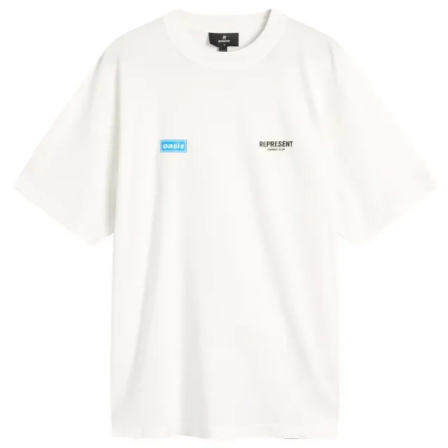 Represent Men's Oasis Owners Club T-Shirt Flat White