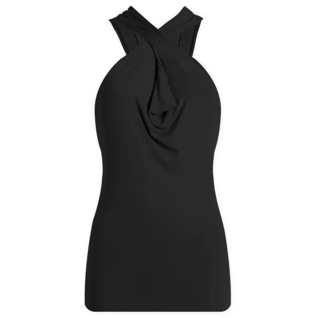 Peachy Den Women's Kylie Cross Back Top Graphite