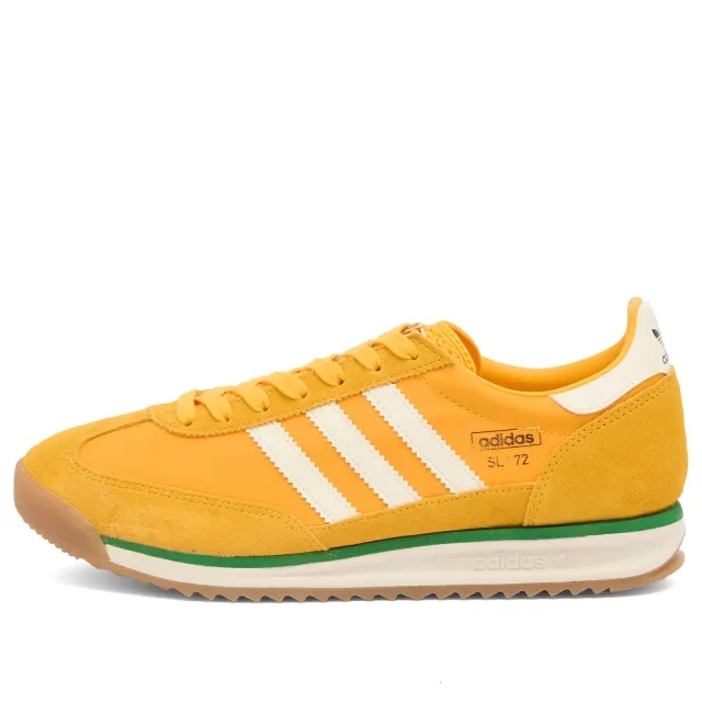 Adidas Men's SL 72 RS Crew Yellow/Off White/Green