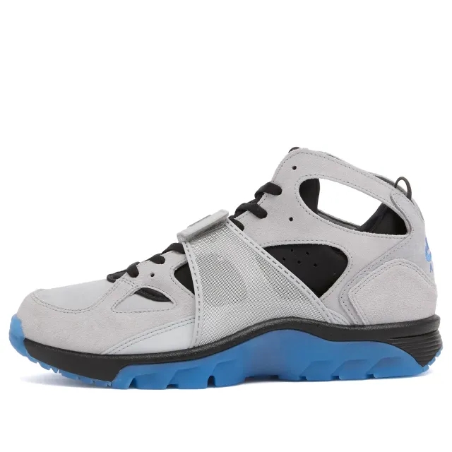 Nike Men's Air Trainer Huarache Se Sneaker Grey/Blue/Silver