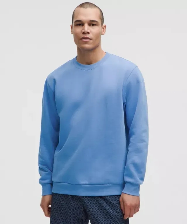 lululemon – Men's Steady State Crew Sweatshirt – Color Blue – Size L