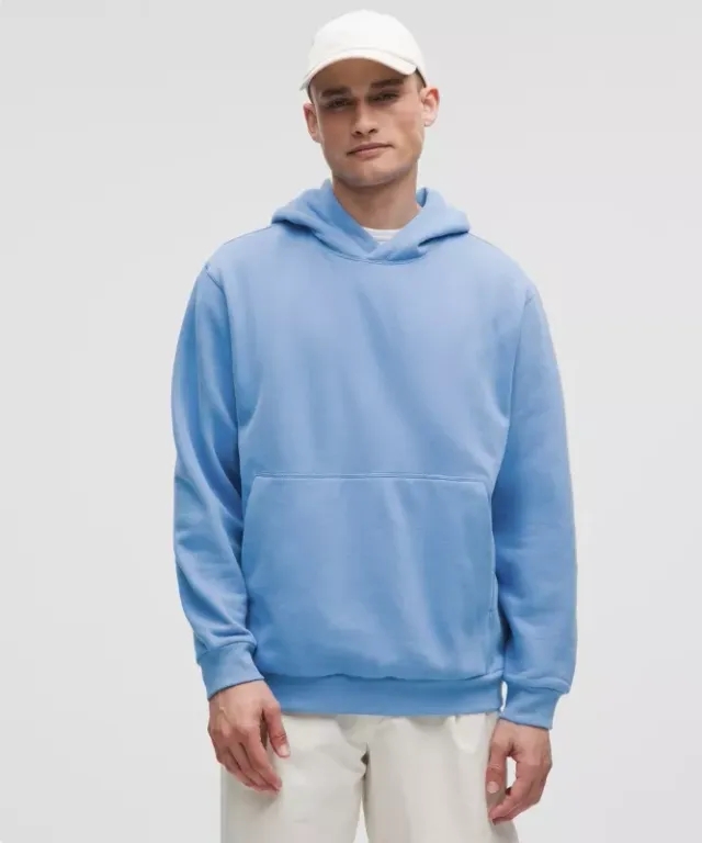 lululemon – Men's Steady State Pullover Hoodie – Color Blue – Size L