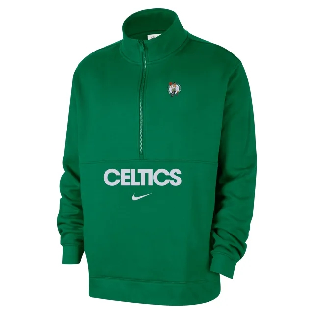 NBA 1/2-Zip Top Boston Celtics Club Courtside