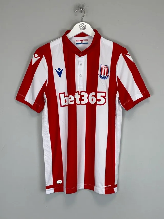2019/20 STOKE CITY HOME SHIRT (M) MACRON | Cult Kits