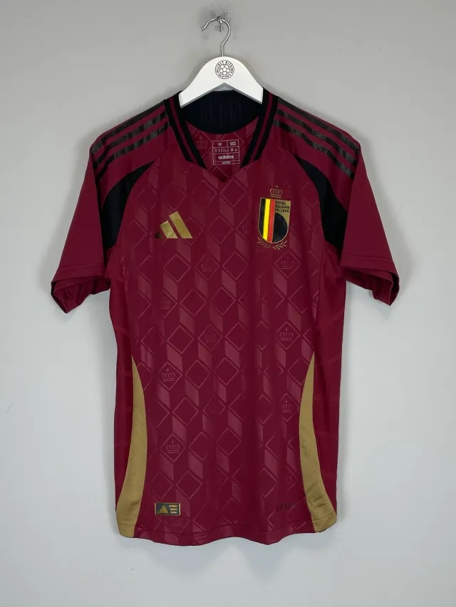 2024/25 BELGIUM *AUTHENTIC* HOME SHIRT (M) ADIDAS | Cult Kits