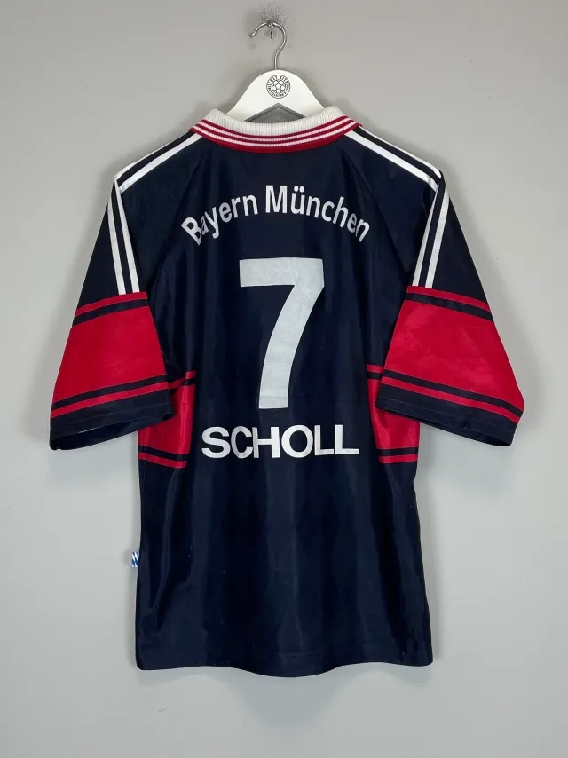 1997/99 BAYERN MUNICH SCHOLL #7 HOME SHIRT (M) ADIDAS | Cult Kits