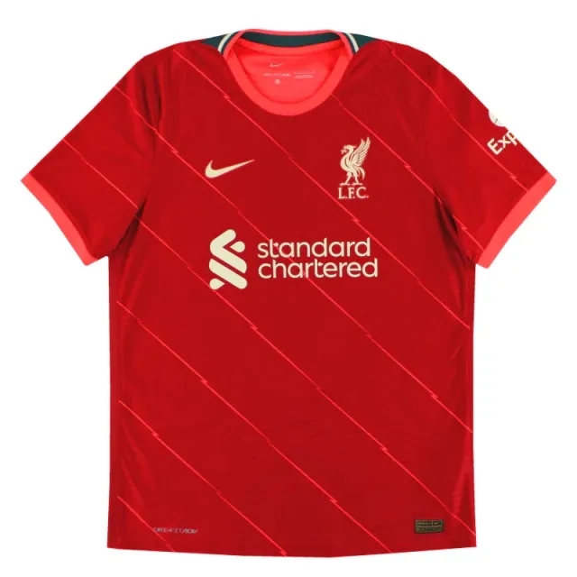 2021-22 Liverpool Nike Vapor Home Shirt L - Liverpool / Excellent / Large