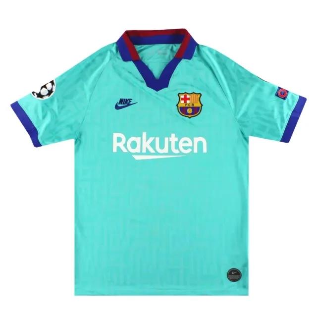 2019-20 Barcelona Nike CL Third Shirt M - Barcelona / Excellent / Medium